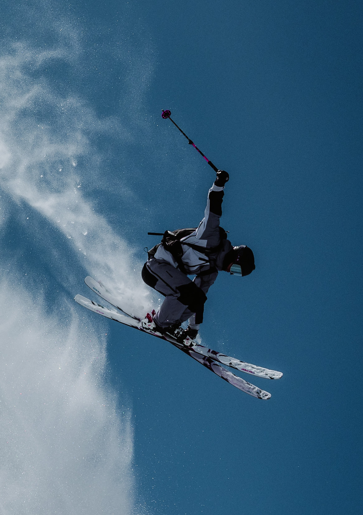 foto van een skiier